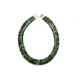 Green Moss Agate Beaded Necklace